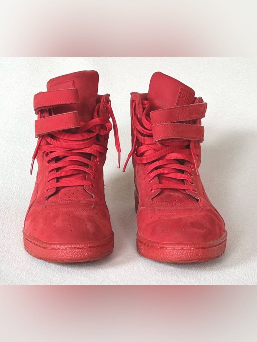 Puma Sky II Nubuck Red/Scarlet Men’s 12 EUR 46 361972-01 - Picture 8 of 10